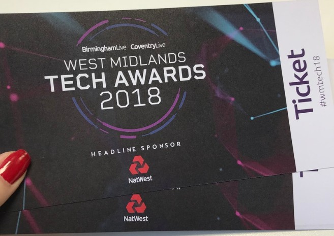 West Midlands Tech Awards Ticket