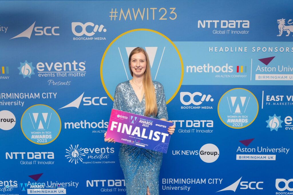 Women in Tech Awards Finalist 2023, Sarah Dowzell